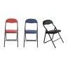 Fold-Away Plastic Chair 07 (Set of 4)